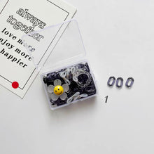 Load image into Gallery viewer, Noir Sunflower DIY Mask Strap Set