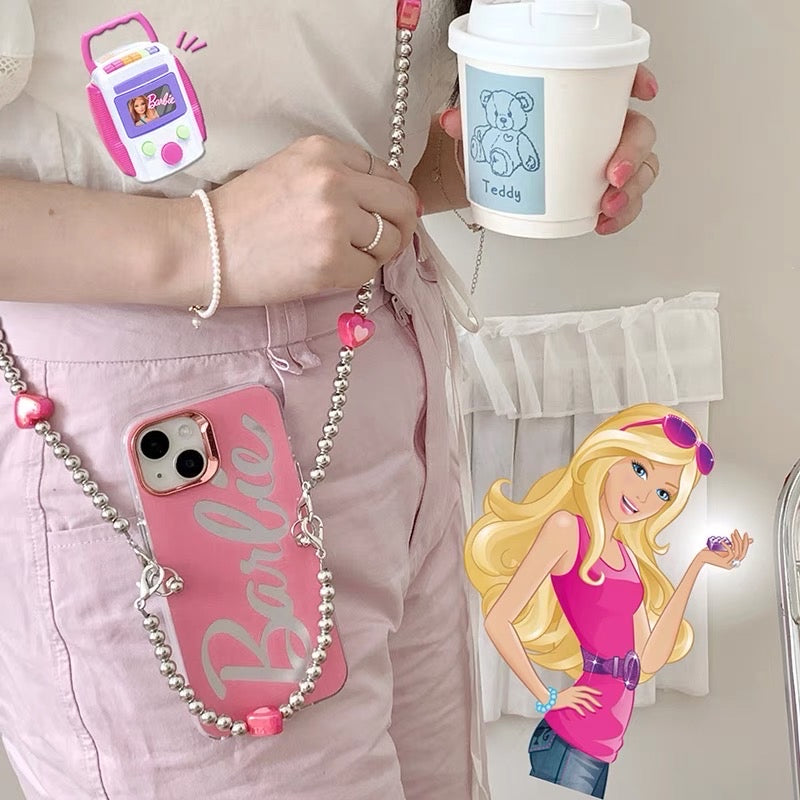 Barbie Candy iPhone Case + Long Strap Set