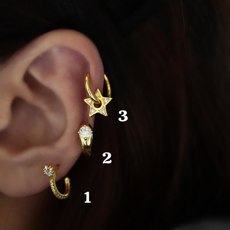 Goldielocks Mini Earrings (1pc)