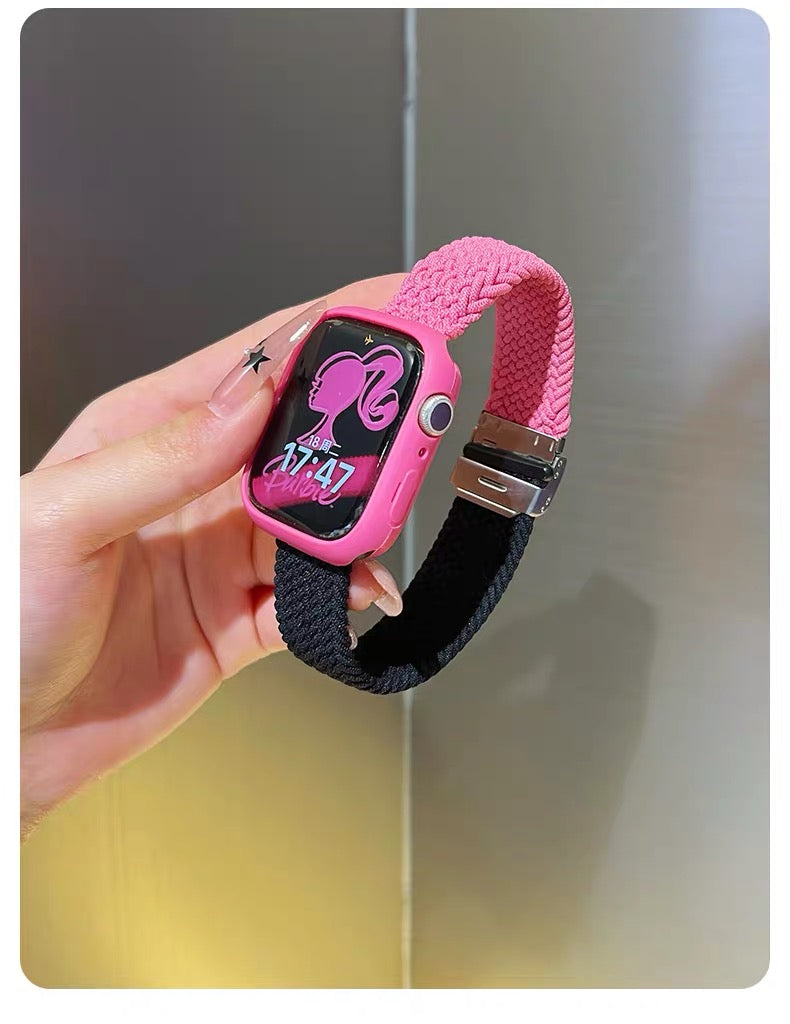 BB Barbie iwatch Strap + Silicone case