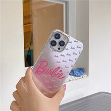 Load image into Gallery viewer, Barbie Heart iPhone Case + Long Strap Set