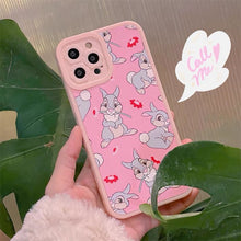 Load image into Gallery viewer, Pink Bunny Phone Case