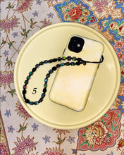 Load image into Gallery viewer, Crystal Wristlet Phone Strap