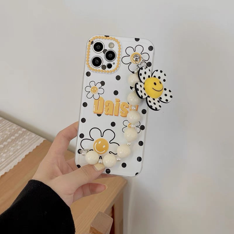 Daisy Smile Phone Case + Strap Set