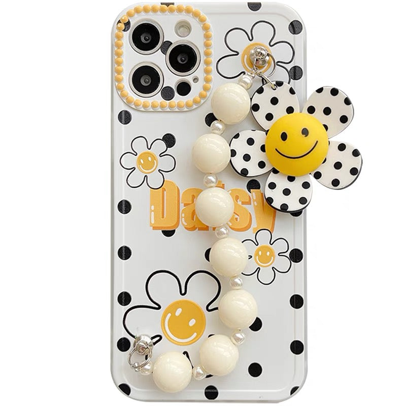 Daisy Smile Phone Case + Strap Set