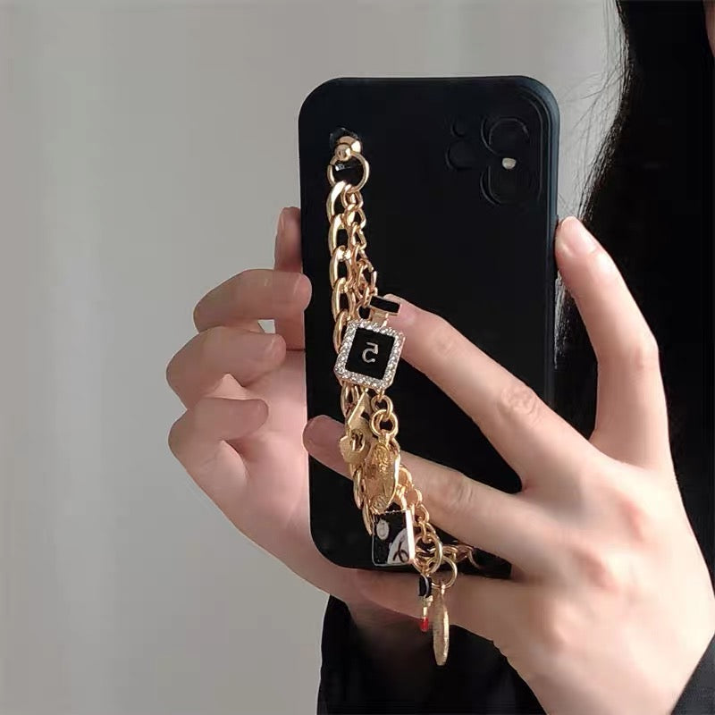 Black No.5 iPhone Case