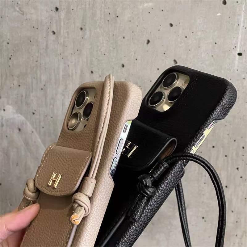 H iPhone Case + Strap Set