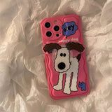 Happy Dog iPhone Case