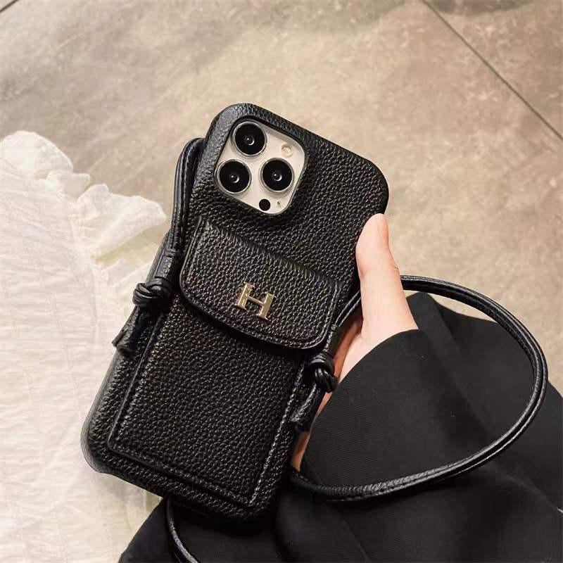 H iPhone Case + Strap Set