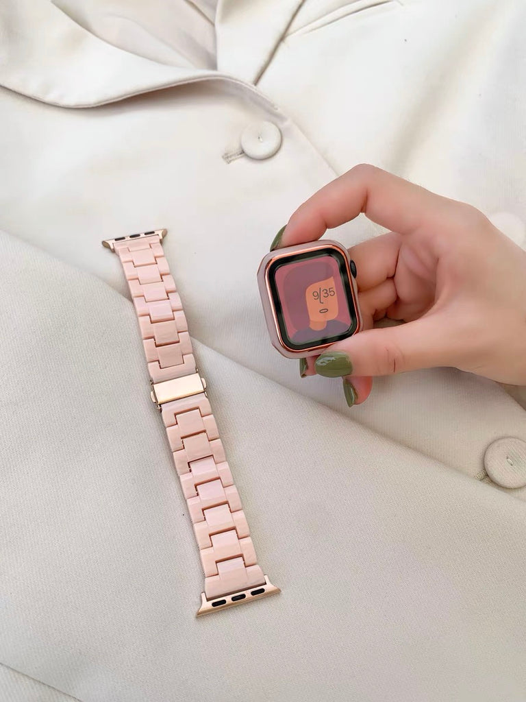 Lovely Peach iwatch strap