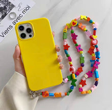 Load image into Gallery viewer, Rasberry iPhone case + strap set