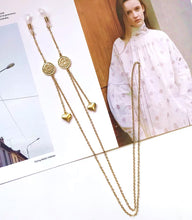 Load image into Gallery viewer, Wangbi 14k Gold Plated Mask Chain