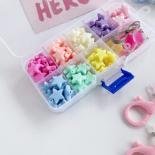 Load image into Gallery viewer, Pastel Hearts &amp; Stars DIY Mask Strap Set