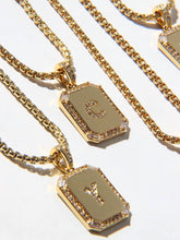 Load image into Gallery viewer, Amaranthine Gold Alphabet Necklace