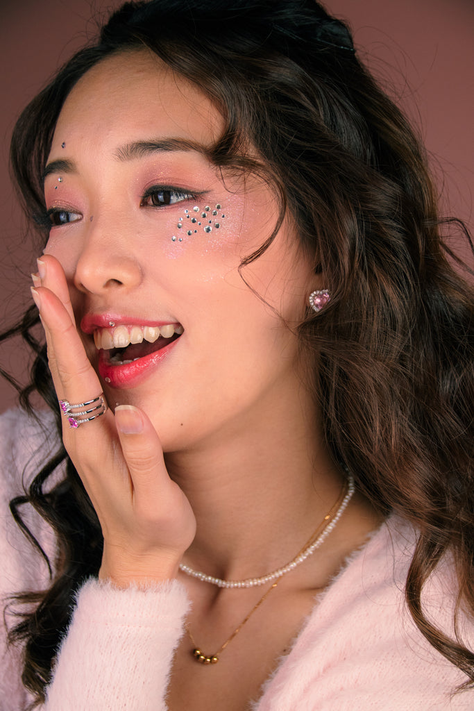 Marie Pink Diamond Earrings