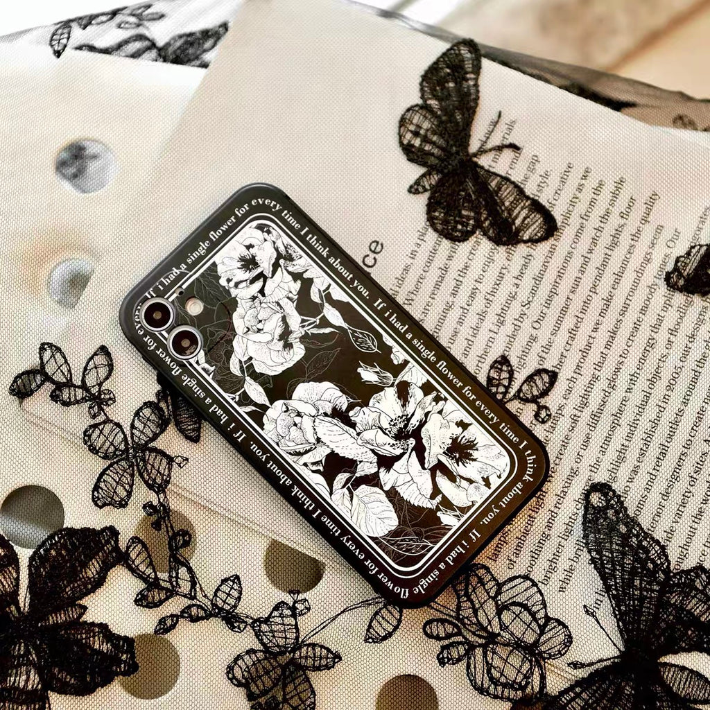 Rose Garden iPhone case