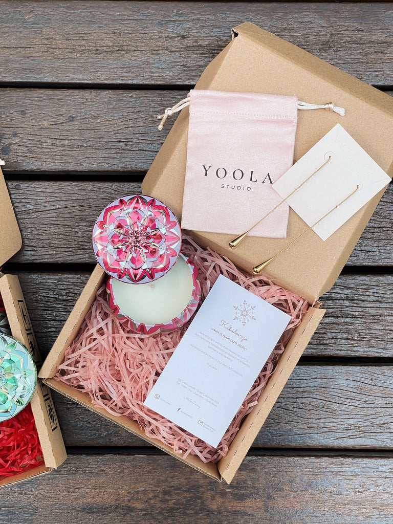 Yoola Studio X Miche Living - Jewelry & Candle Glam Care Bundle