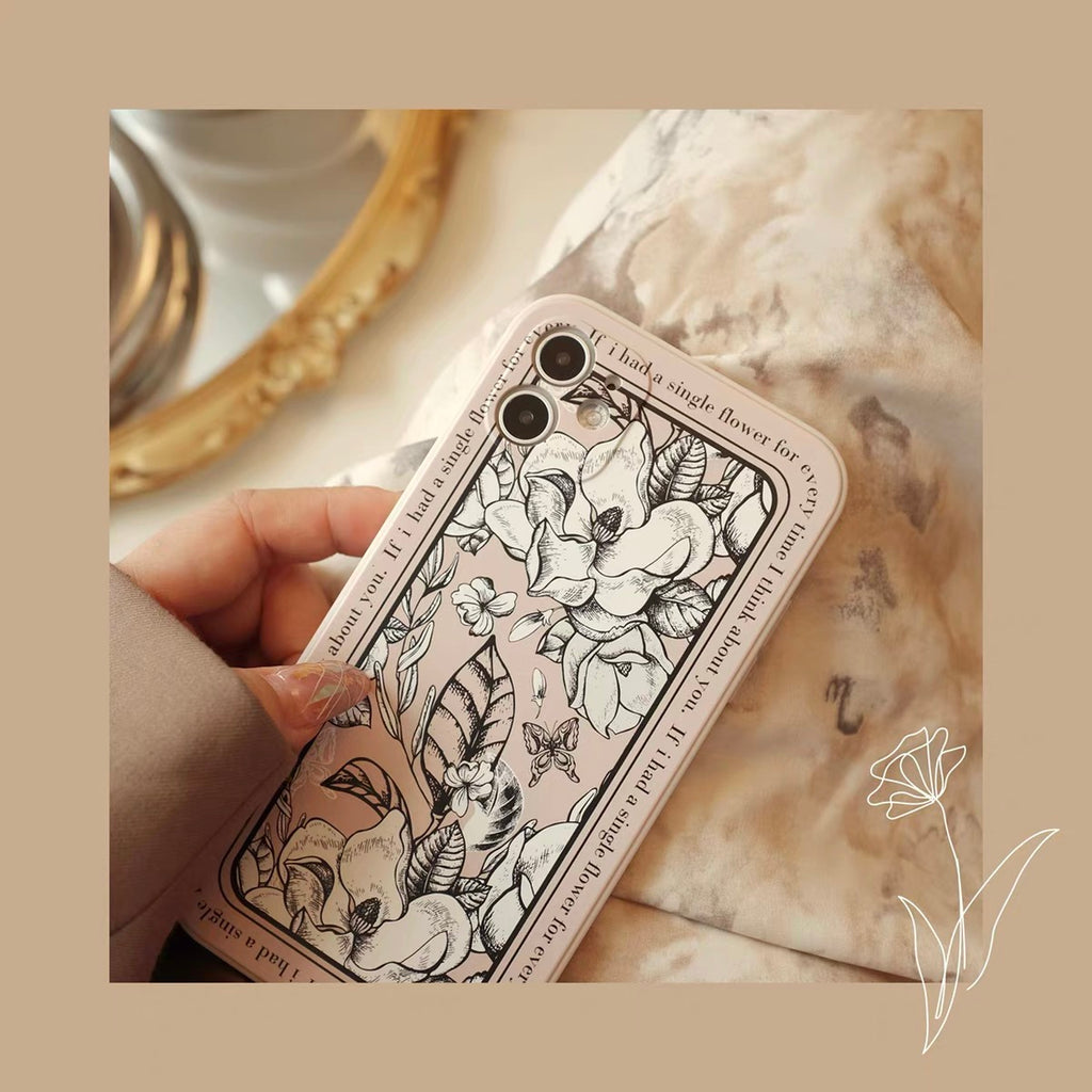 Rose Garden iPhone case