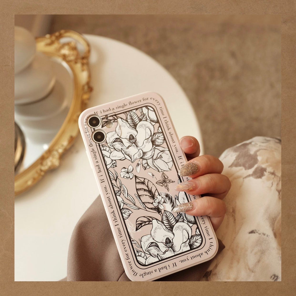 Rose Garden iPhone case