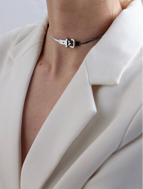 Sabine Belt Choker Necklace