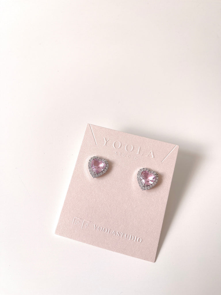 Marie Pink Diamond Earrings