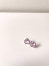 Load image into Gallery viewer, Marie Pink Diamond Earrings