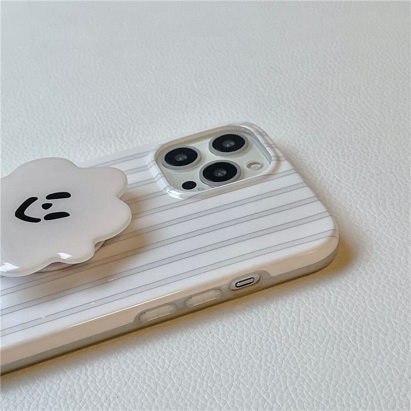 Cloudy Lines iPhone Case