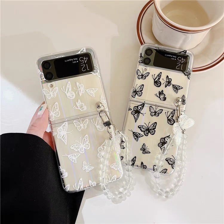 Buttery Samsung Zflip 3 Phone case + Wristlet Set