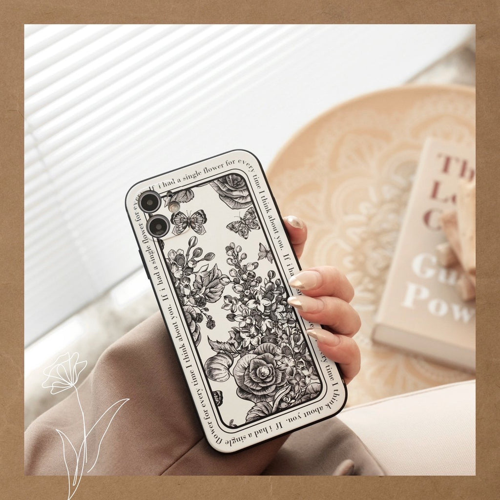 Rose Garden iPhone case