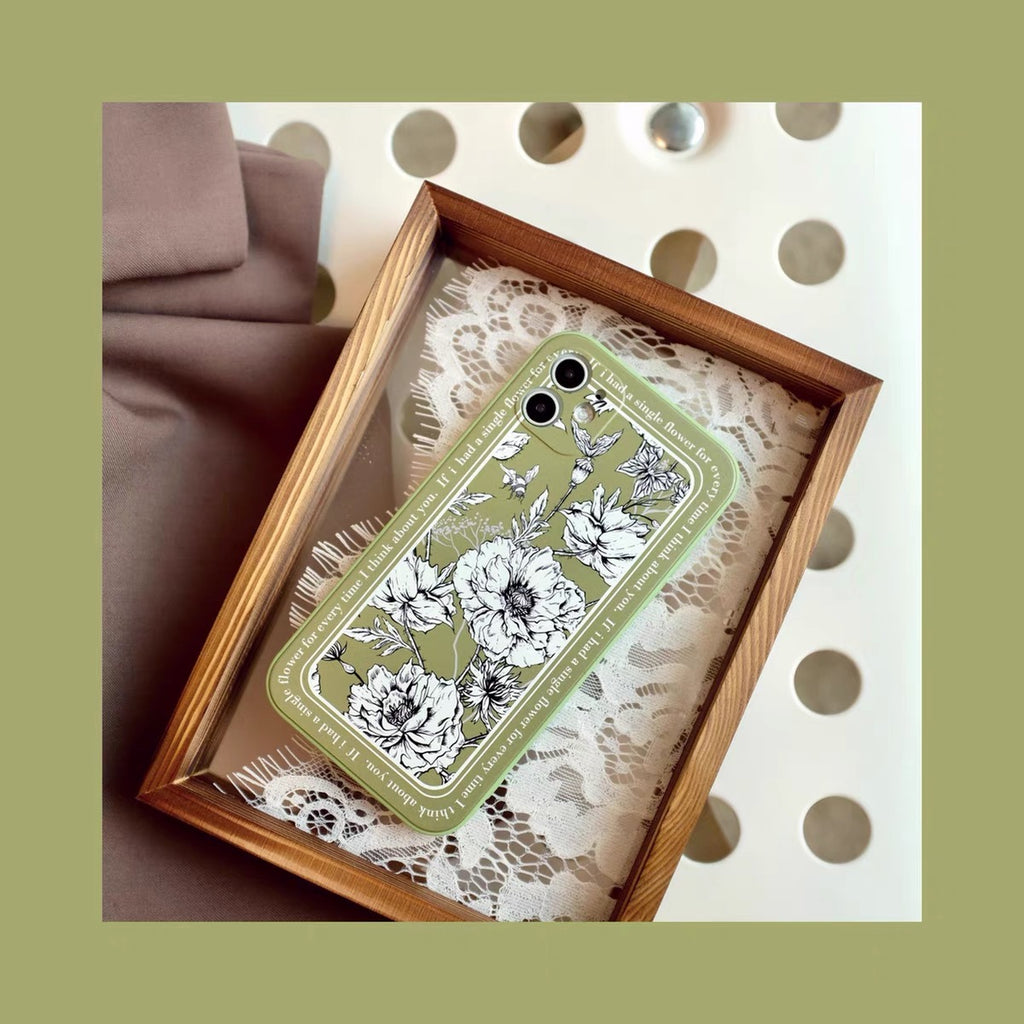 Rose Garden iPhone case