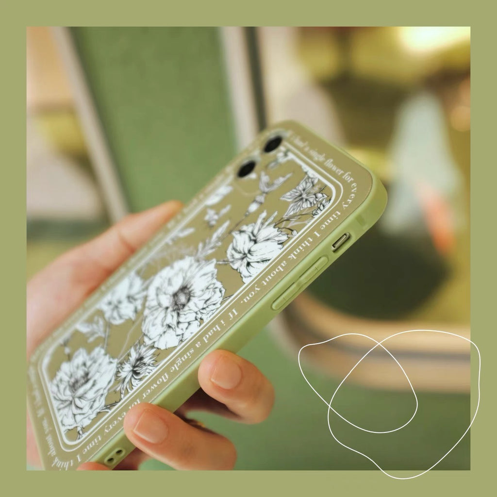 Rose Garden iPhone case