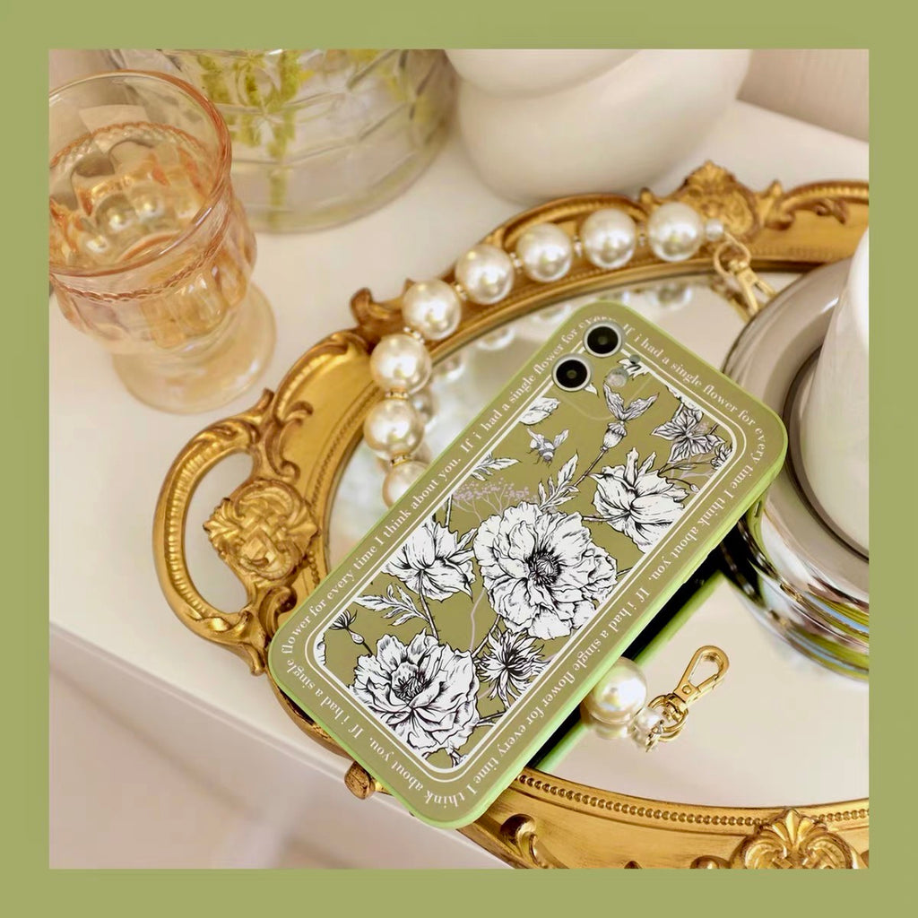 Rose Garden iPhone case