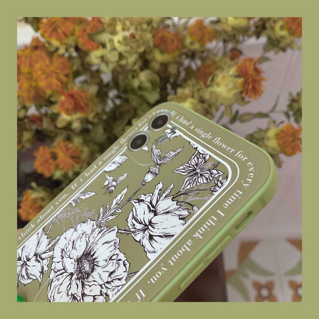 Rose Garden iPhone case