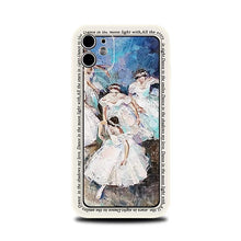 Load image into Gallery viewer, Ballerinas White iPhone Case