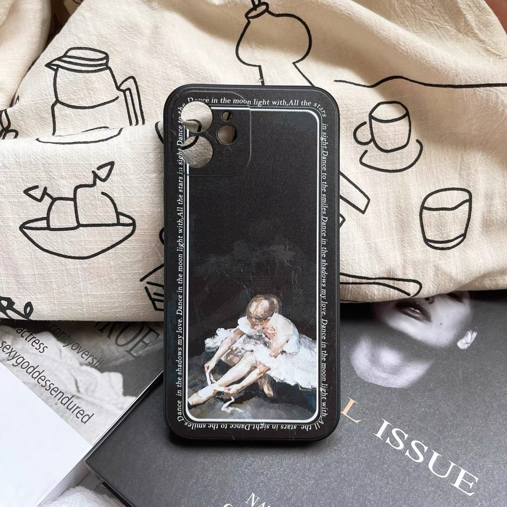 Dark Swan iPhone Case