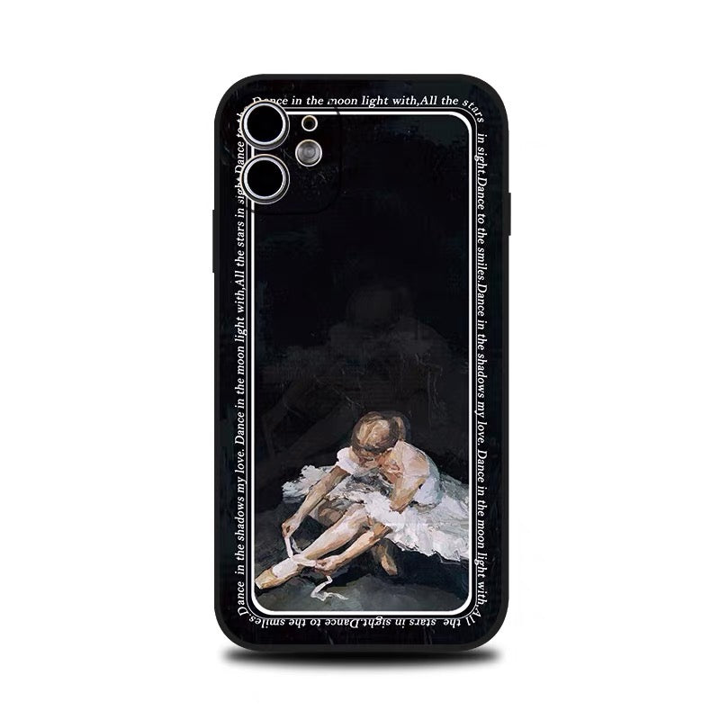 Dark Swan iPhone Case