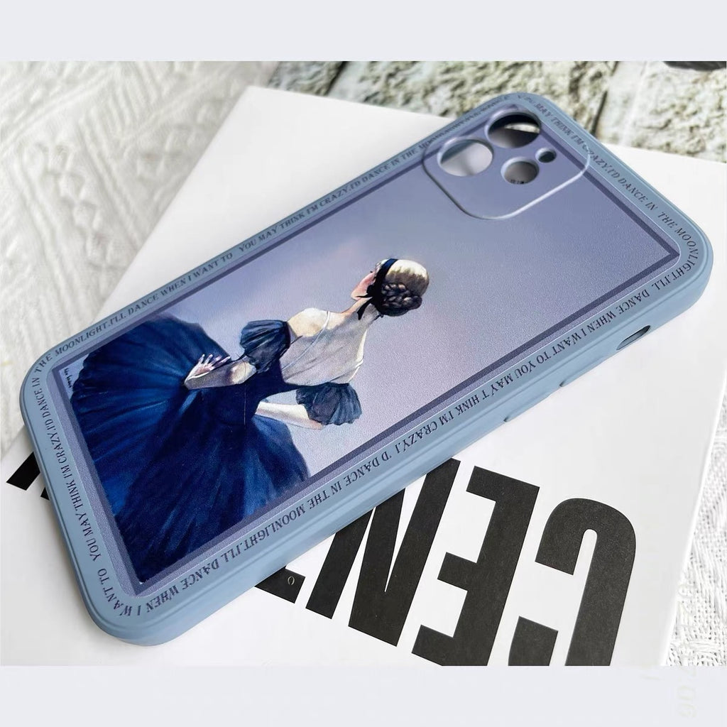 Blue Swan iPhone Case