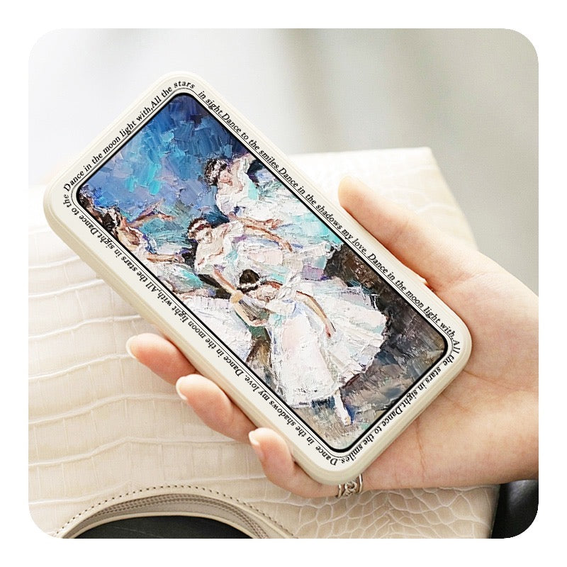 Ballerinas White iPhone Case