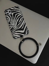 Load image into Gallery viewer, Crochet de Z iPhone Case + Wristlet Bangle Set