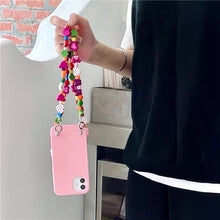 Load image into Gallery viewer, Rasberry iPhone case + strap set