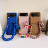 Bowie Samsung Zflip 3 Phone case + Wristlet Set