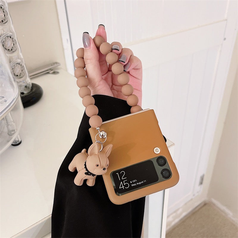 Bowie Samsung Zflip 3 Phone case + Wristlet Set