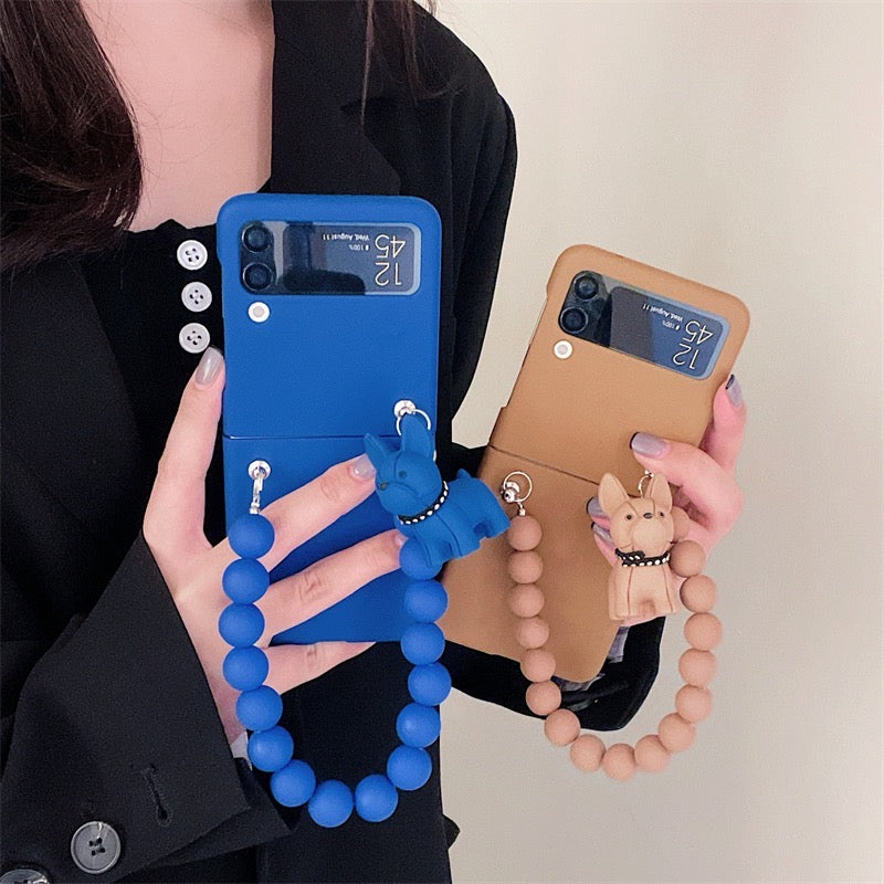 Bowie Samsung Zflip 3 Phone case + Wristlet Set