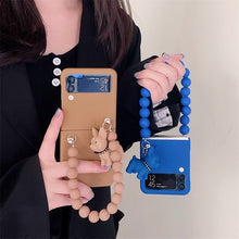 Load image into Gallery viewer, Bowie Samsung Zflip 3 Phone case + Wristlet Set