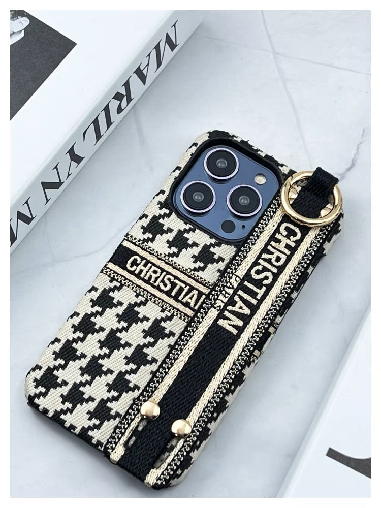 Houndstooth iPhone Case